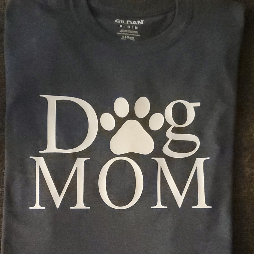 Custom Dog Mom and Dog Dad Tshirts
